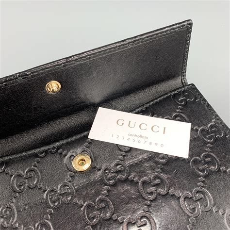 gucci checkbook